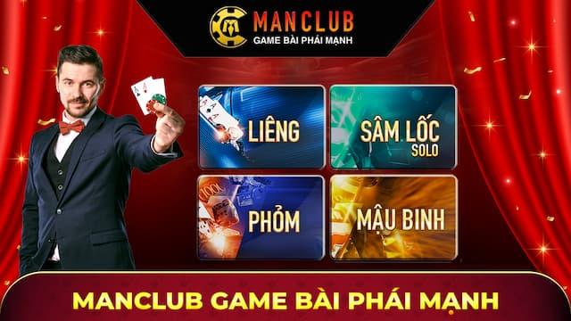 Hệ sinh thái trò chơi phong phú tại manclub