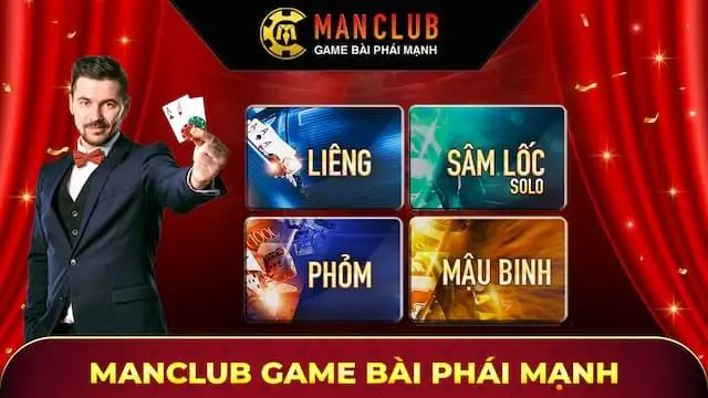Hệ sinh thái trò chơi phong phú tại manclub